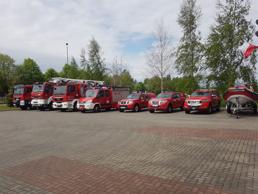 Nowy Dwór Gdański. Obchody Dnia Strażaka.