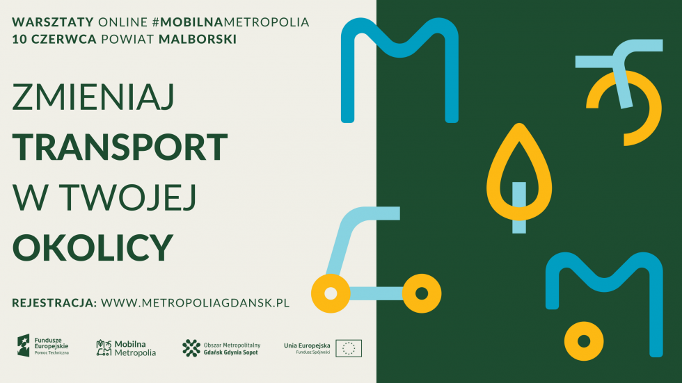 Warsztaty online #MobilnaMetropolia - porozmawiajmy o transporcie w twojej miejscowości.