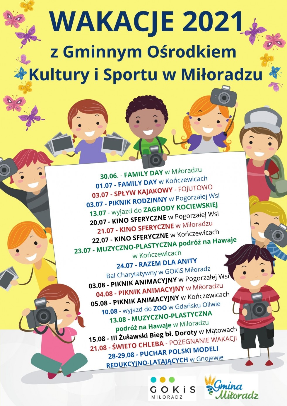 Gmina Miłoradz. Sprawdź program letnich imprez.