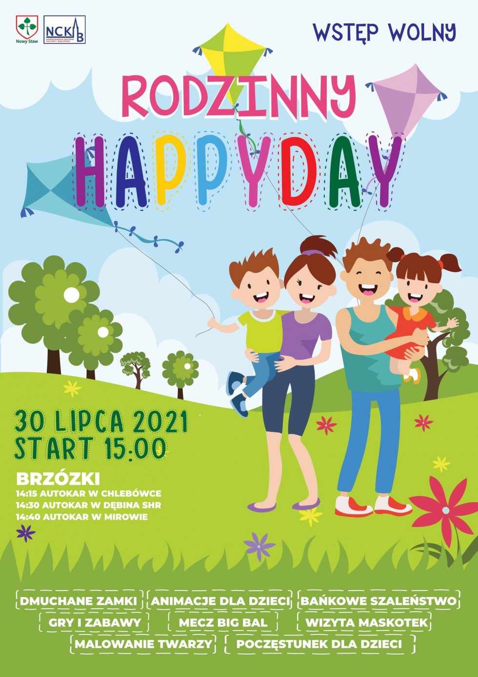 Gmina Nowy Staw. Rodzinny festyn HAPPYDAY - sprawdź, kiedy odbędzie się w twoim sołectwie.