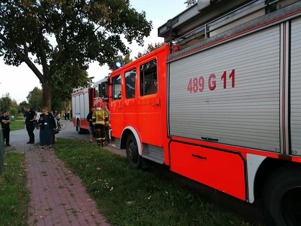 Pożar mieszkania w Lasowicach Wielkich – weekendowy raport malborskich służb mundurowych.