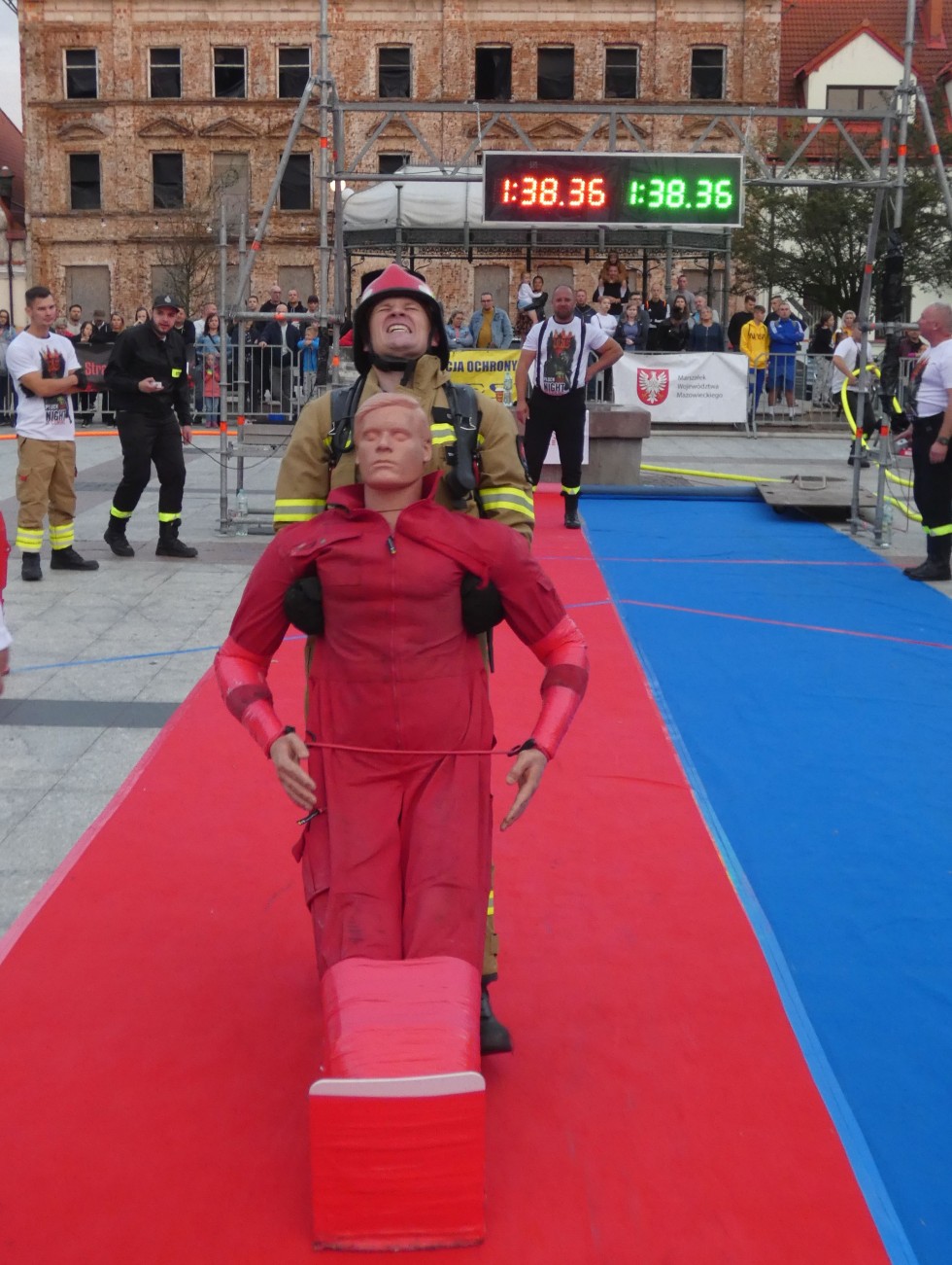 Sztum. Sukces strażaków na ogólnopolskich imprezach sportowych.
