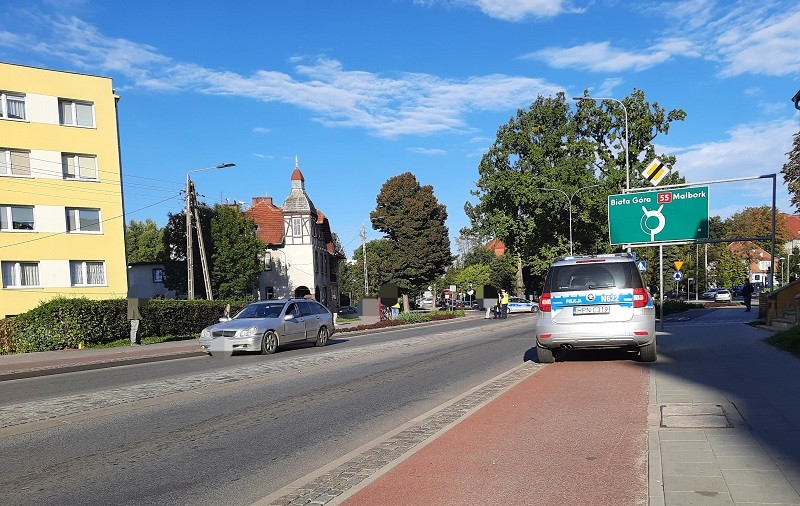 Sztum. Potrącona na przejściu dla pieszych kobieta trafiła do szpitala.