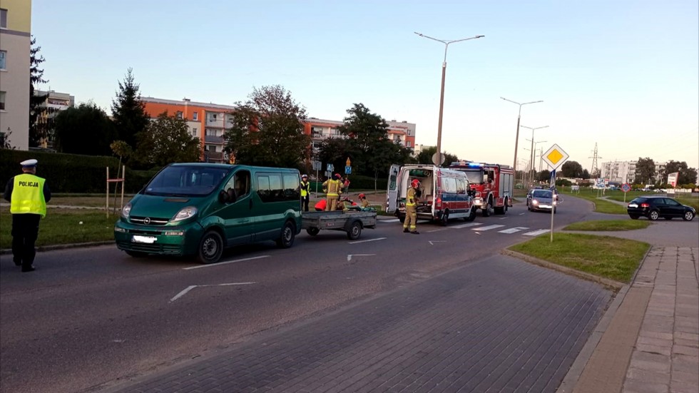Malbork. Słońce prawdopodobną przyczyną potrącenia pieszej na Kotarbińskiego.