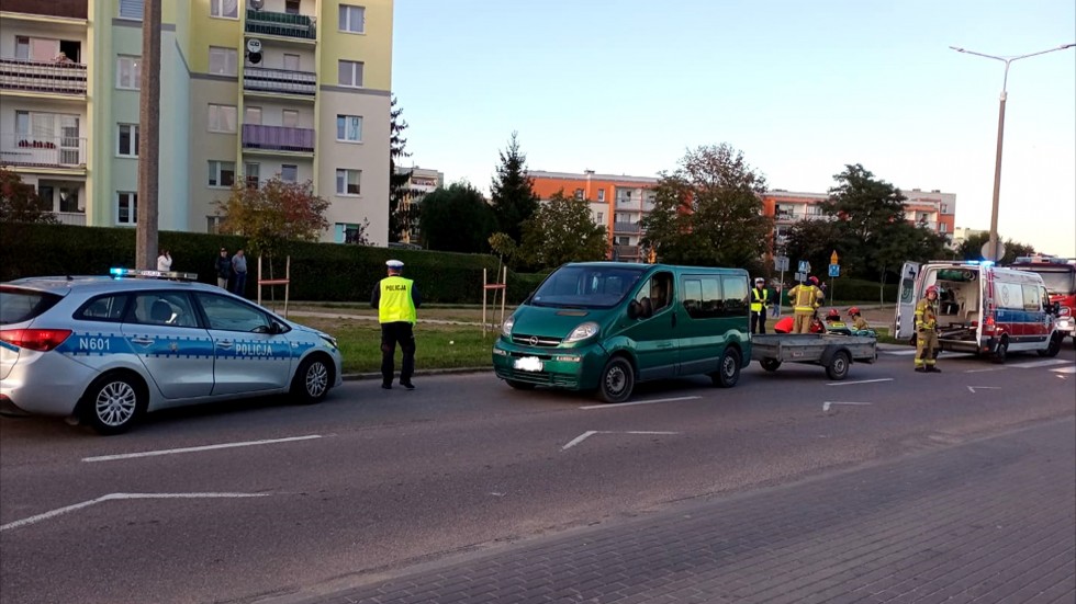 Malbork. Słońce prawdopodobną przyczyną potrącenia pieszej na Kotarbińskiego.