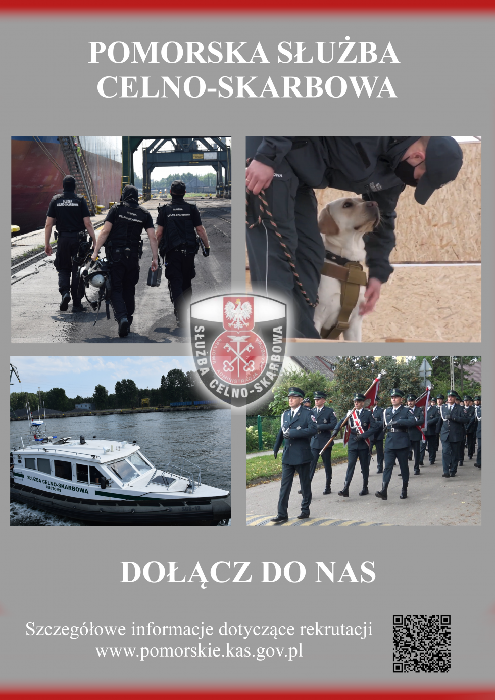 Zostań funkcjonariuszem Pomorskiej Służby Celno - Skarbowej. Trwa rekrutacja.
