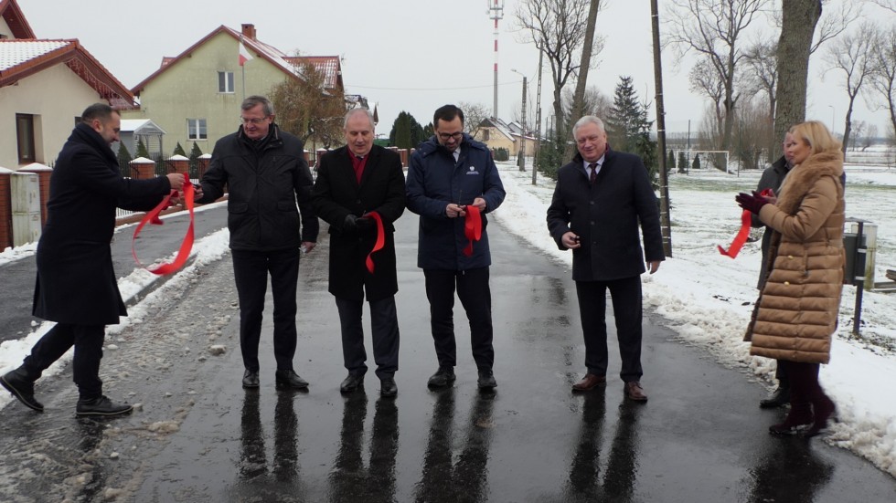 Gmina Nowy Staw. Zakończyła się modernizacja układu drogowego w Lubstowie [wideo, zdjęcia]