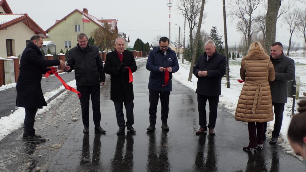 Gmina Nowy Staw. Zakończyła się modernizacja układu drogowego w Lubstowie [wideo, zdjęcia]