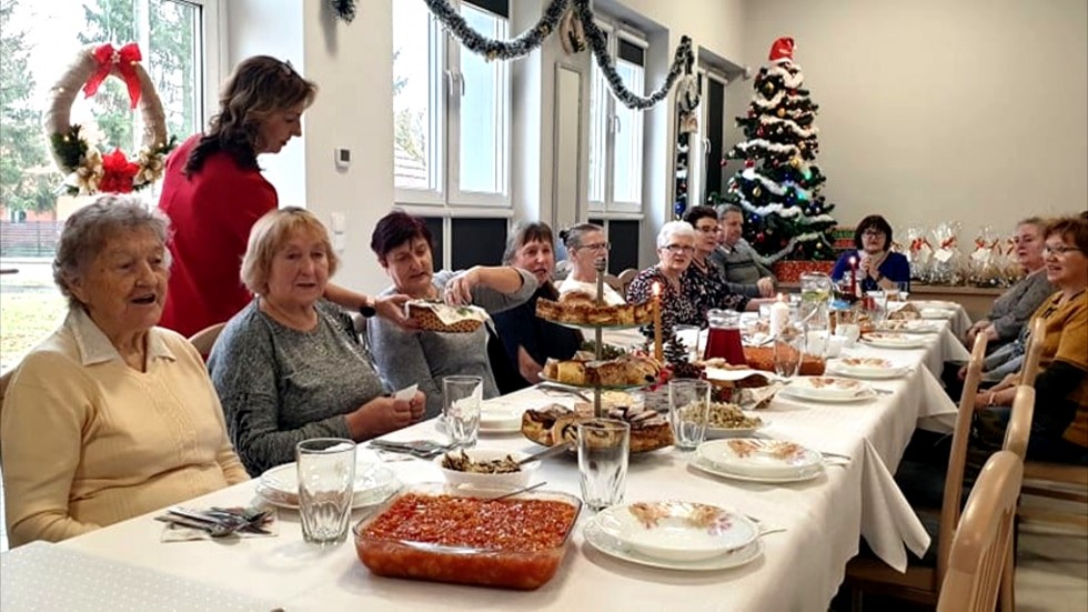 Gmina Miłoradz. Wigilijne spotkanie seniorów.