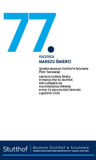 Sztutowo. Wkrótce 77. rocznica Marszu Śmierci więźniów obozu koncentracyjnego Stutthof.