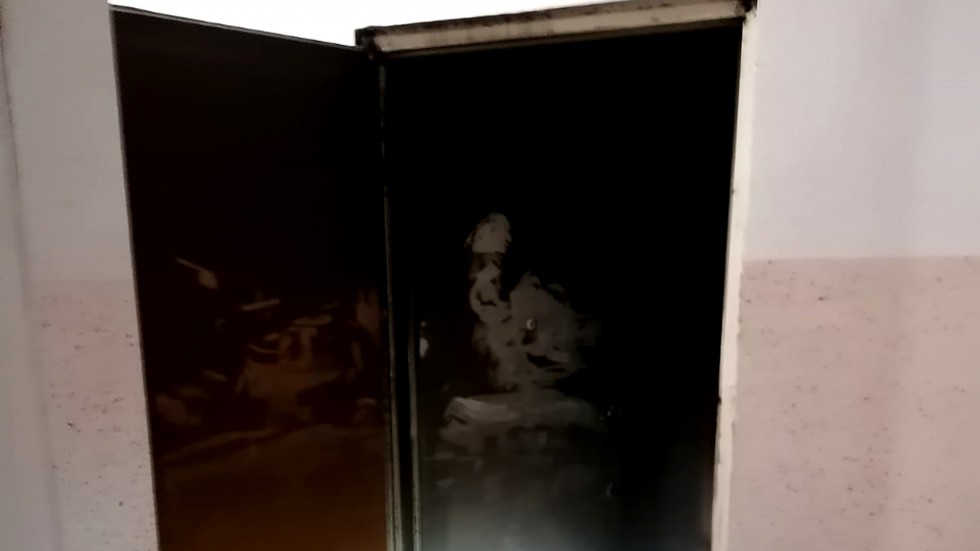 Malbork. Nocna akcja strażaków - pożar mieszkania na Grudziądzkiej.
