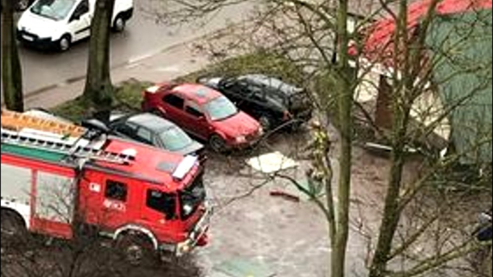 Malbork. Od wczoraj tylko kilka interwencji strażaków związanych z usuwaniem skutków silnego wiatru.