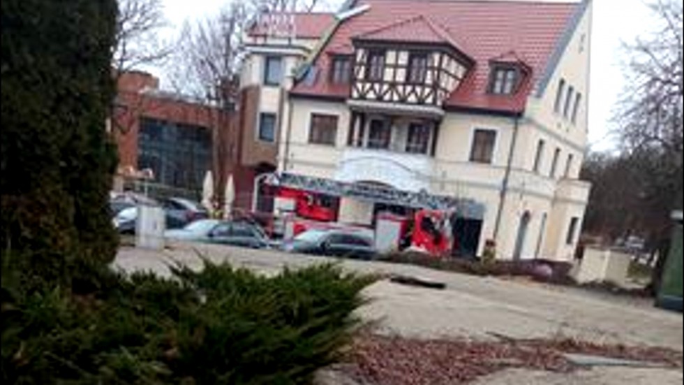 Malbork. Od wczoraj tylko kilka interwencji strażaków związanych z usuwaniem skutków silnego wiatru.