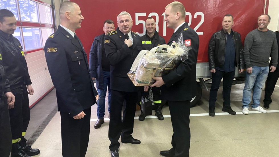 Sztum. Dowódca zmiany w PSP st. asp. Piotr Car odszedł na emeryturę.