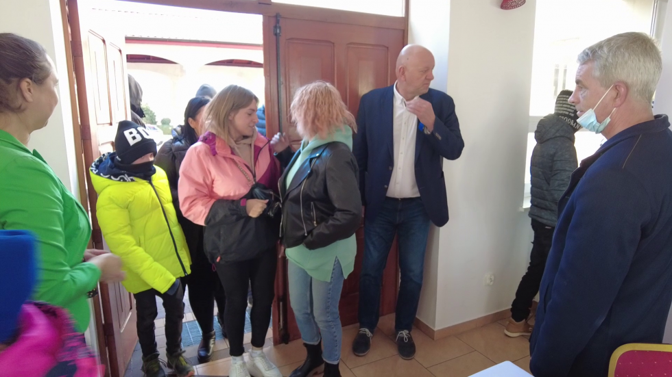 Sztum. Powitalny obiad dla uchodźców z Ukrainy -05.03.2022