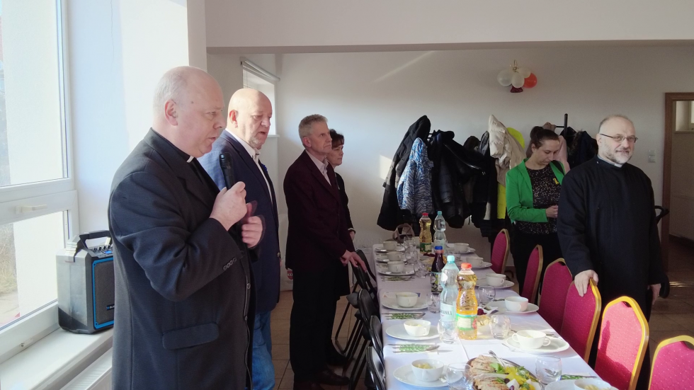 Sztum. Powitalny obiad dla uchodźców z Ukrainy -05.03.2022