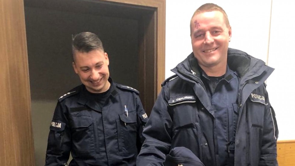 Malbork. Policjanci zaopiekowali się ukraińską rodziną.