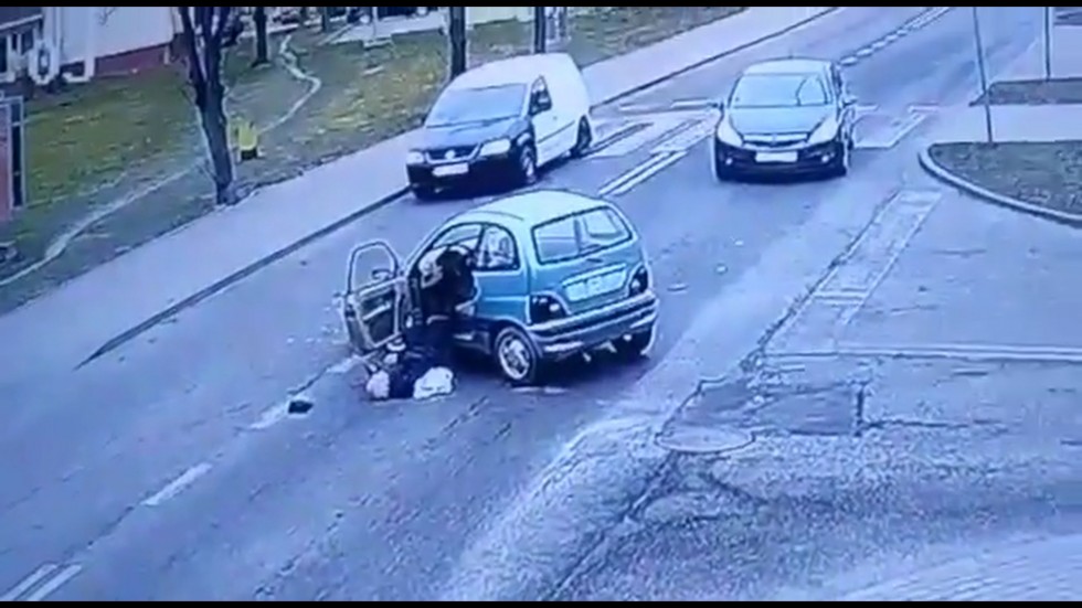 Nowy Dwór Gdański. Za spowodowanie groźnej kolizji mężczyzna dostał mandat 1,5 tys. zł.