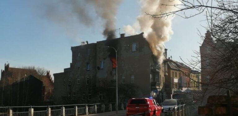 Starogard Gdański. Troje dzieci zginęło w pożarze mieszkania.