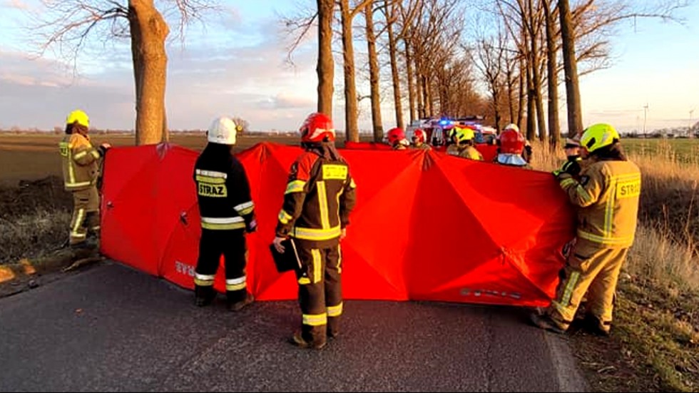 Śmiertelny wypadek między Szymankowem a Gnojewem. Nie żyje kierowca osobówki   – weekendowy raport malborskich służb mundurowych.