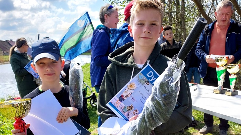 Gmina Stare Pole. Zawody wędkarskie dla dzieci i młodzieży – znamy zwycięzców.