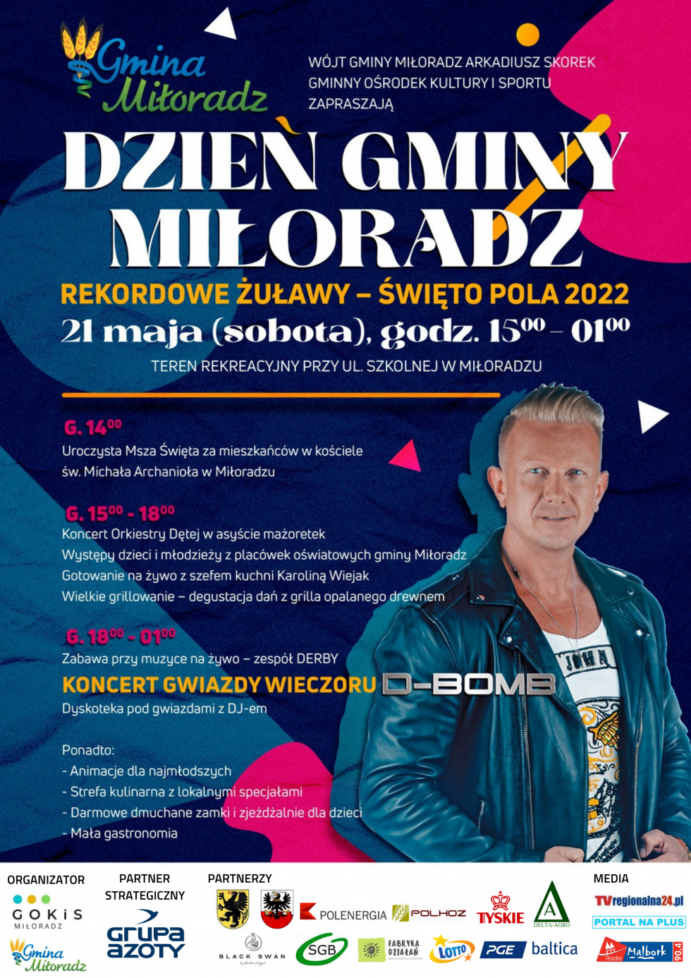 Dzień Gminy Miłoradz – mnóstwo atrakcji na jubileusz 700-lecia.
