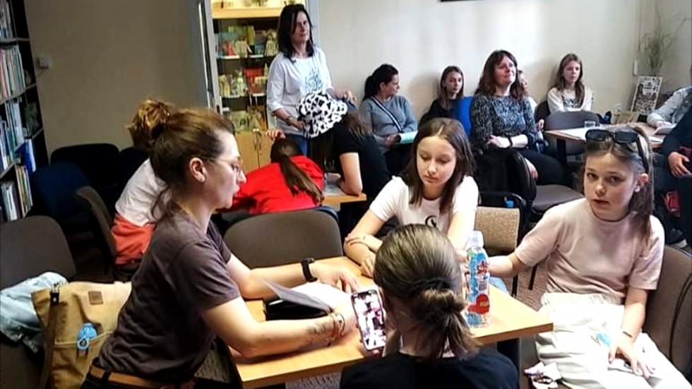 Malbork. Ogólnopolski Tydzień Bibliotek 2022.