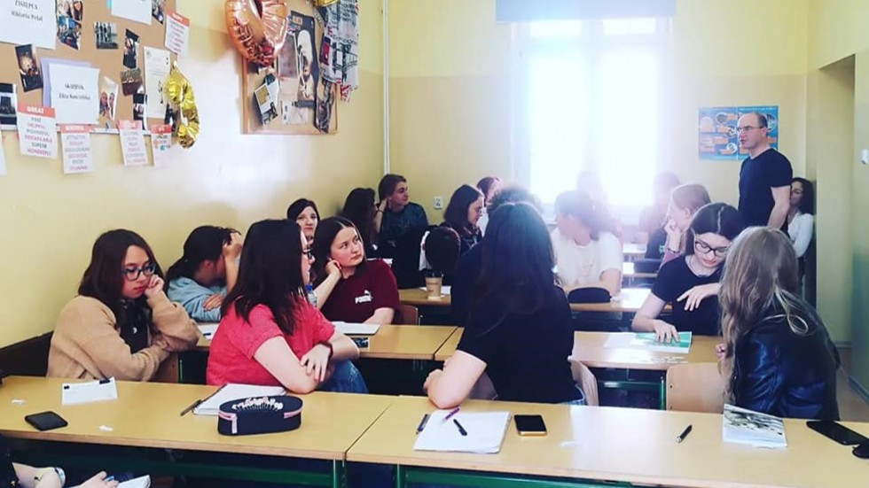 Malbork. Uczniowie II LO w projekcie Lira Szekspira.