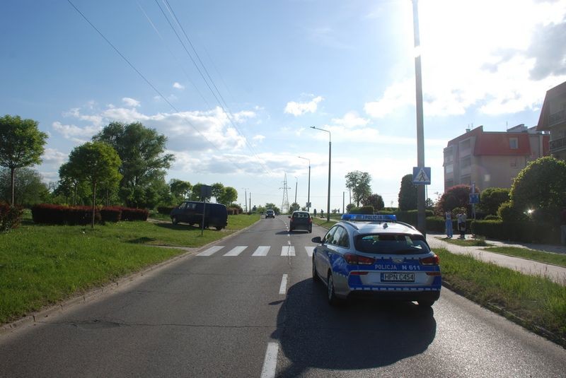 Malbork. Potrącona na Kotarbińskiego kobieta trafiła do szpitala.