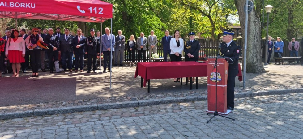 Malbork. Uroczyste obchody Dnia Strażaka i 30-lecia PSP.
