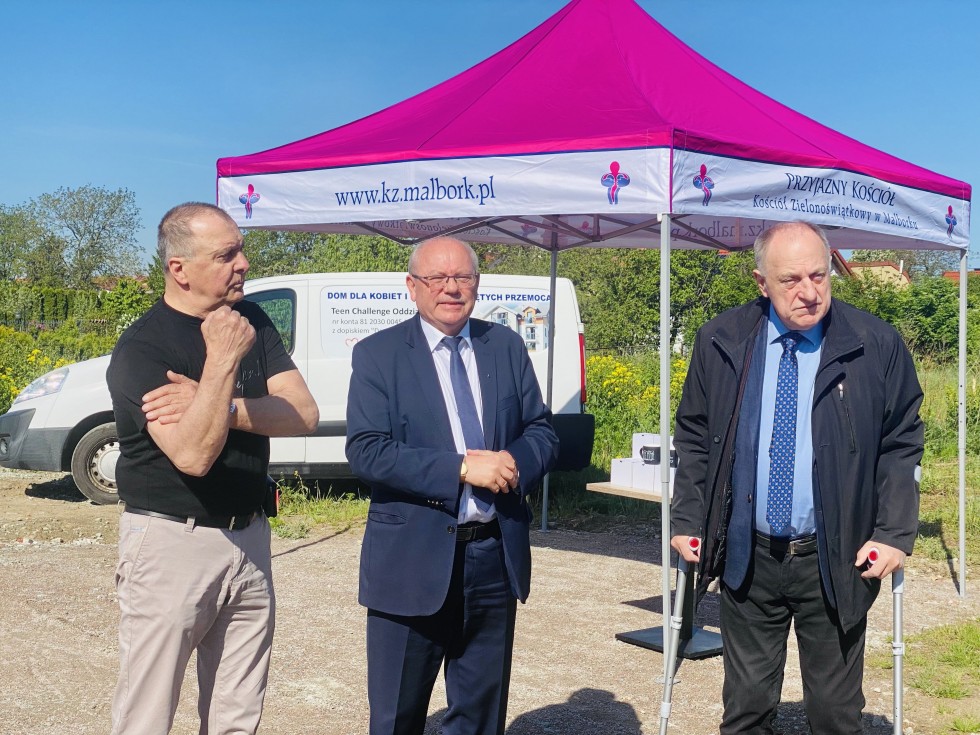 Malbork. Ruszyła budowa domu dla kobiet i dzieci dotkniętych przemocą.