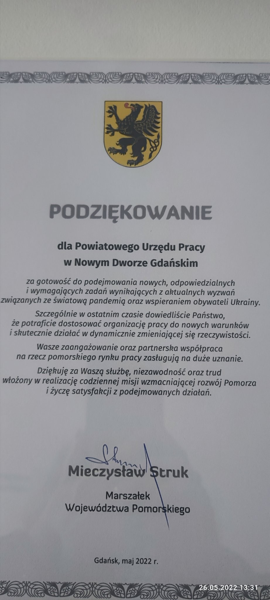Inauguracja Pomorskiej Platformy Współpracy na rzecz kompleksowego wsparcia migrantów.