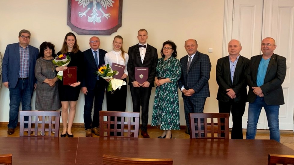 Malbork. Nagrody Starosty dla najlepszych abiturientów.