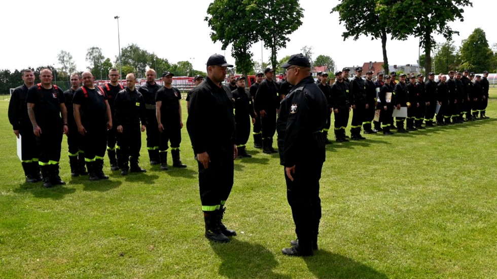 Nowy Dwór Gdański. Zawody strażackie drużyn OSP.