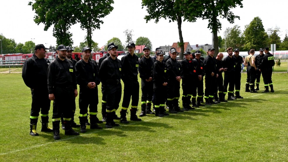 Nowy Dwór Gdański. Zawody strażackie drużyn OSP.
