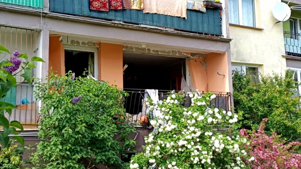 Sztutowo. Jedna osoba poszkodowana w wybuchu gazu na ul. Zalewowej.