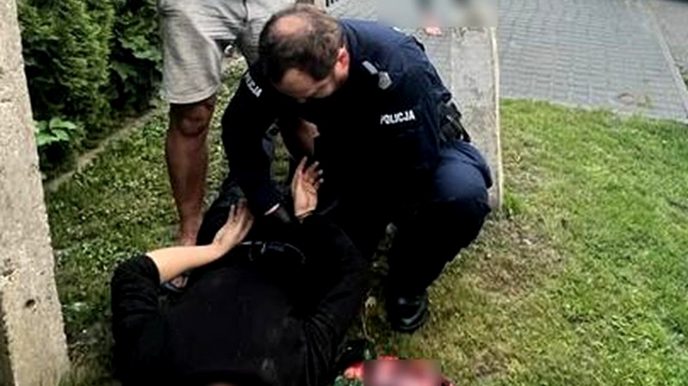 Lichnowy. Policjant po służbie wraz z mieszkańcami zatrzymali złodziei na gorącym uczynku.