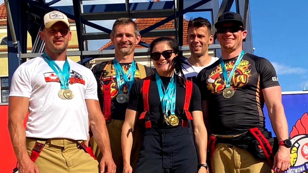 Powiat sztumski. Strażacy na Mistrzostwach Polski w formule FireFit.
