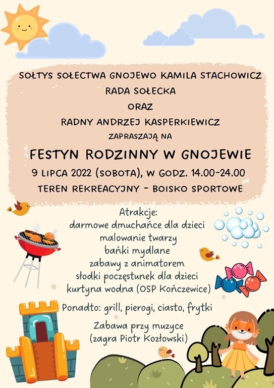 Gmina Miłoradz. Wakacje 2022 z GOKiS - sprawdź, jakie atrakcje przygotowano.