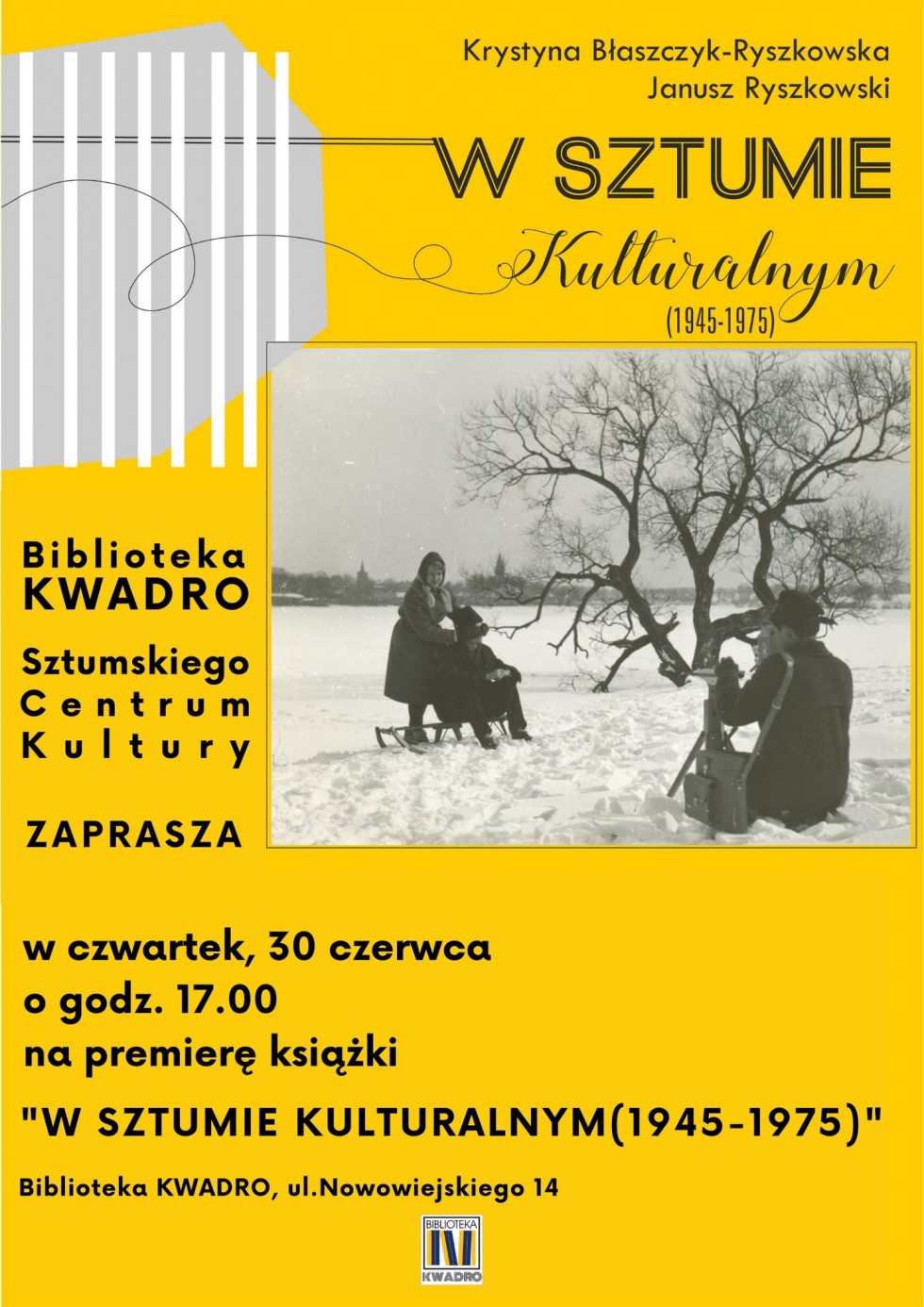 Sztum. Premiera książki Krystyny Błaszczyk-Ryszkowskiej i Janusza Ryszkowskiego.