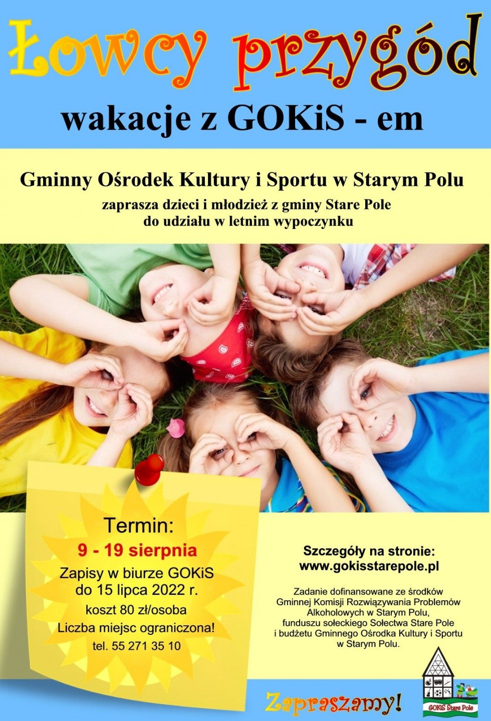 Stare Pole zaprasza na wakacje z GOKiS-em – Łowcy przygód czekają!