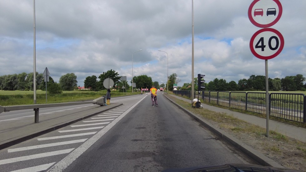 Malbork-Cisy. Przebudowa drogi krajowej nr 22 - zobacz postęp prac [wideo]