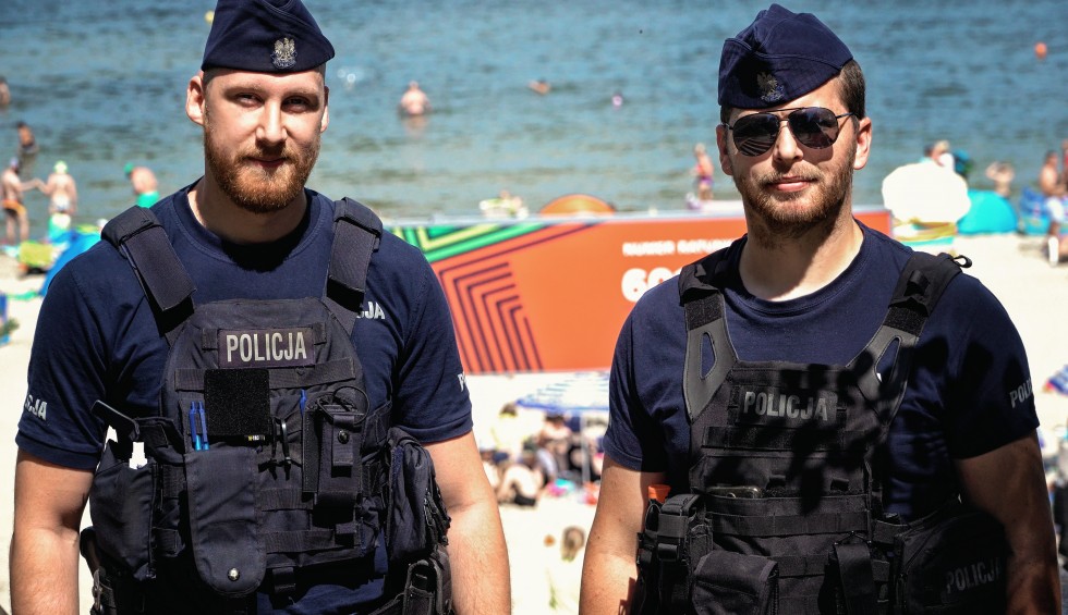 Mierzeja Wiślana. Więcej policjantów w sezonie wakacyjnym.