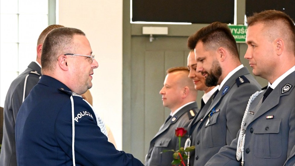 Nowy Dwór Gdański. Powiatowe obchody Święta Policji.