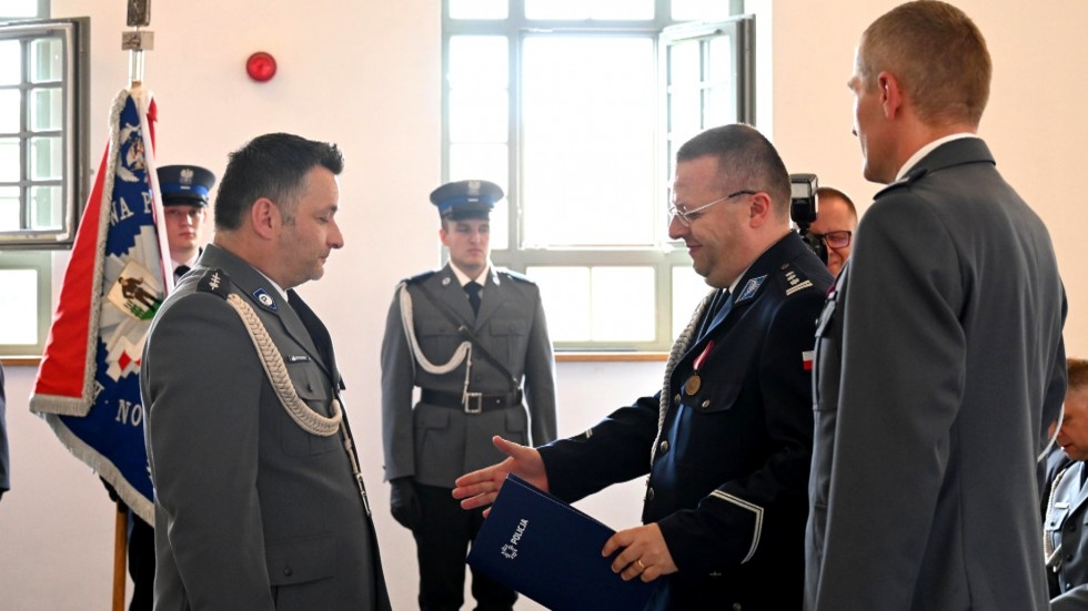 Nowy Dwór Gdański. Powiatowe obchody Święta Policji.