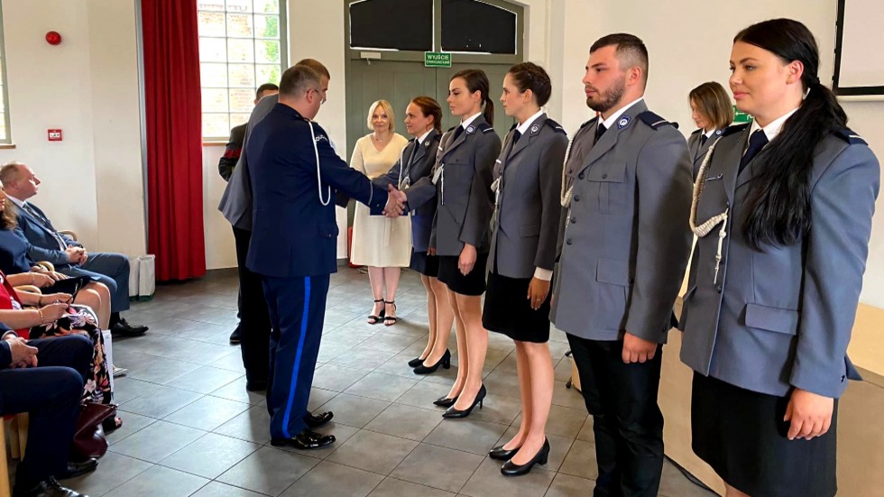 Nowy Dwór Gdański. Powiatowe obchody Święta Policji.