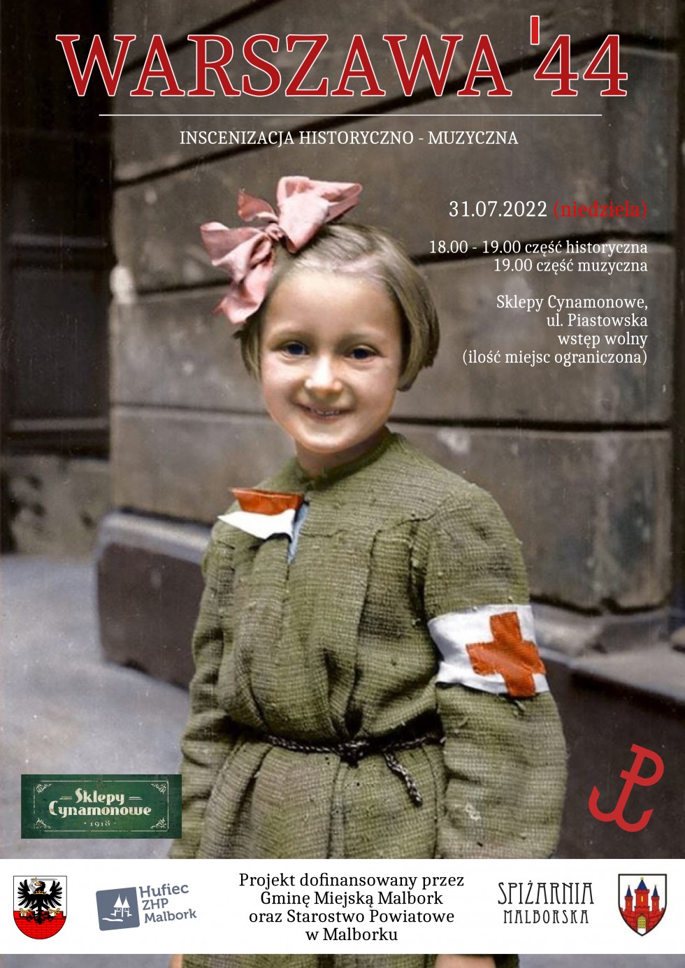 Malbork. Narodowy Dzień Pamięci Powstania Warszawskiego.
