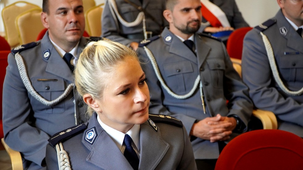 40 awansów nowodworskich funkcjonariuszy z okazji Święta Policji.