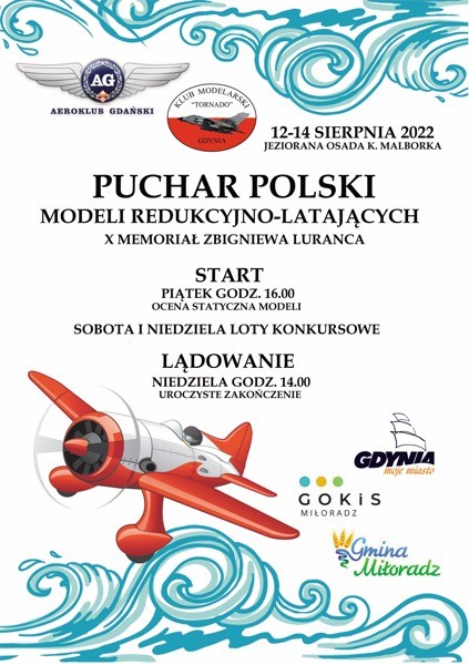 Gmina Miłoradz. W piątek rozpoczną się zawody Pucharu Polski Modeli Latających.