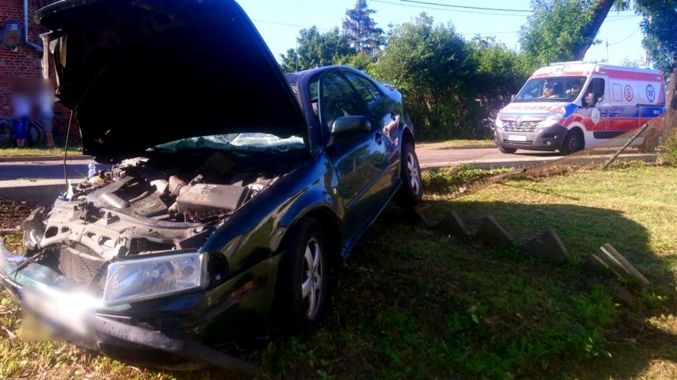 Nowy Staw. Troje dzieci w szpitalu po wypadku na ul. Gdańskiej.